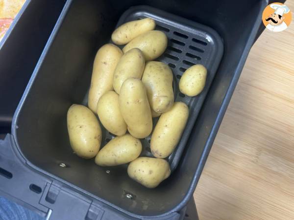 Pommes de terre grenaille au Air Fryer - Préparation etape 2