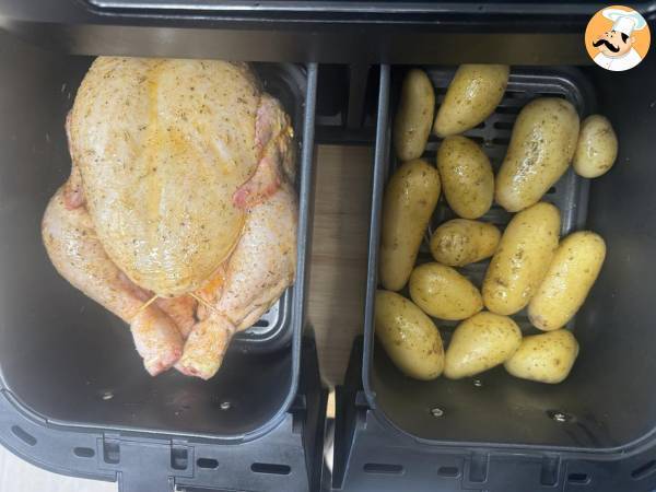 Pommes de terre grenaille au Air Fryer - Préparation etape 3