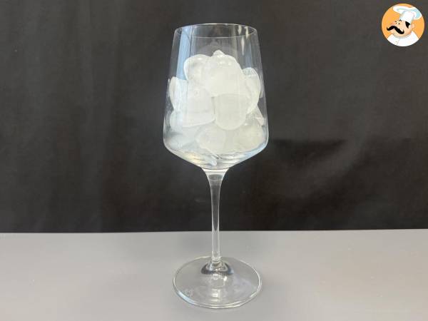 Martini tonic sans alcool, le cocktail frais et fruité! - Préparation etape 1