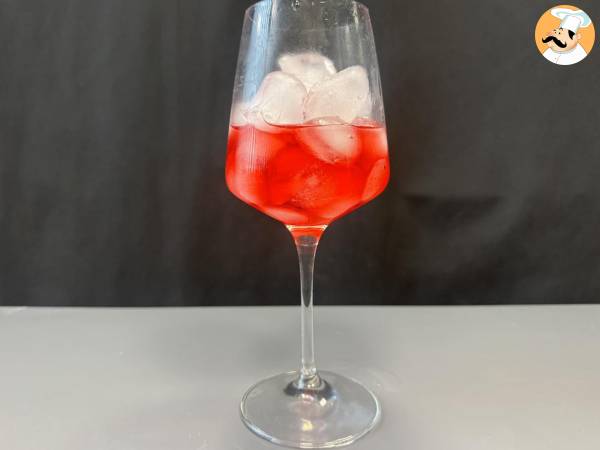 Martini tonic sans alcool, le cocktail frais et fruité! - Préparation etape 2