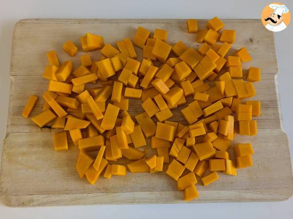 Croquettes de potiron au Air Fryer - Préparation etape 1