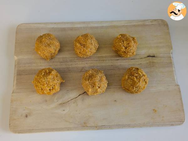 Croquettes de potiron au Air Fryer - Préparation etape 5