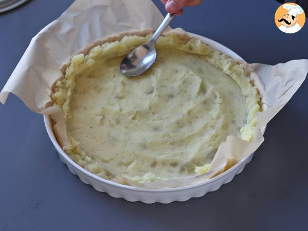 Fond de tarte salé à la pommes de terre : une alternative saine et sans gluten! - Préparation etape 3