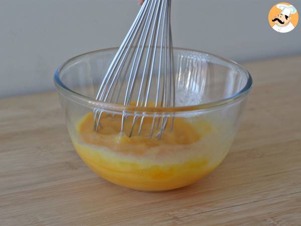 Brownie au chocolat et noix au Air fryer - Préparation etape 1