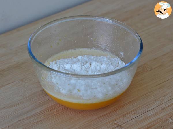 Brownie au chocolat et noix au Air fryer - Préparation etape 2