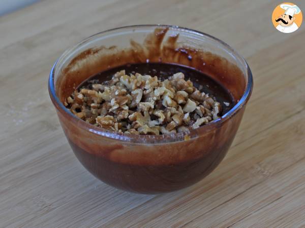 Brownie au chocolat et noix au Air fryer - Préparation etape 5