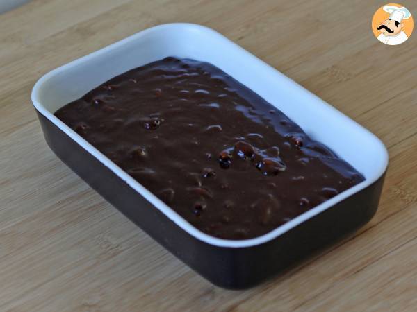 Brownie au chocolat et noix au Air fryer - Préparation etape 6