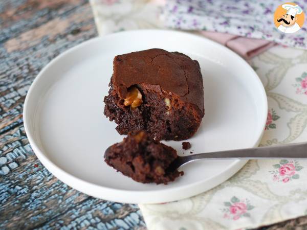 Brownie au chocolat et noix au Air fryer - Préparation etape 9