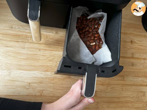 Chouchous aux amandes au Air Fryer! (Pralines) - Préparation etape 3