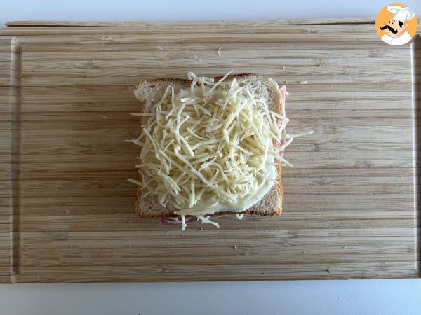 Croque monsieur au AirFryer - Préparation etape 4