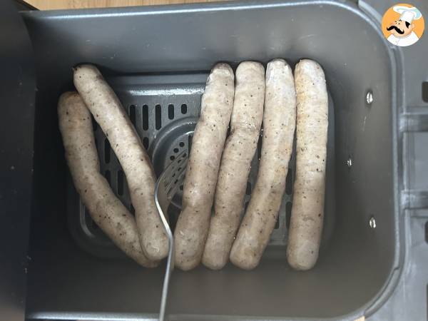 Comment cuire des saucisses au Air Fryer? - Préparation etape 2