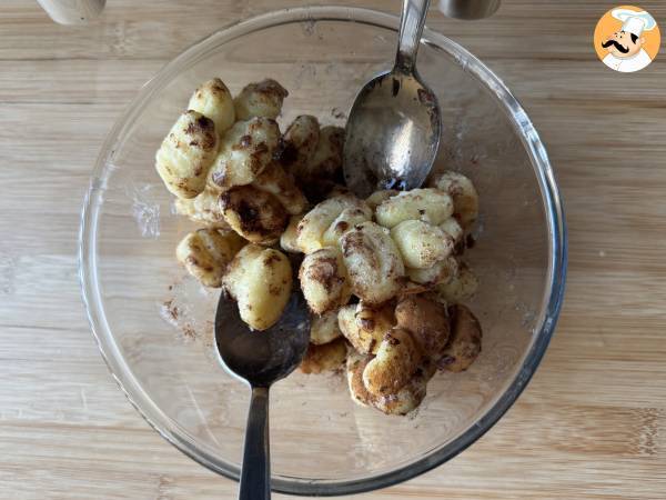 Gnocchi au airfryer: recette de dessert à la cannelle à picorer! - Préparation etape 1