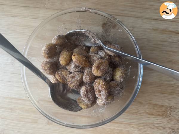 Gnocchi au airfryer: recette de dessert à la cannelle à picorer! - Préparation etape 4