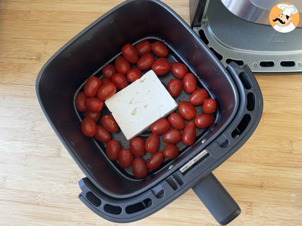 Baked feta gnocchi au Airfryer, le plat hyper rapide à préparer aux tomates cerise et feta! - Préparation etape 1