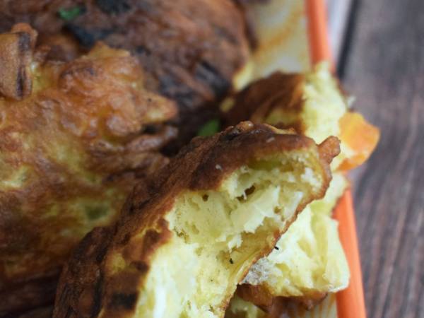 Galettes de poireaux et carottes - Préparation etape 1