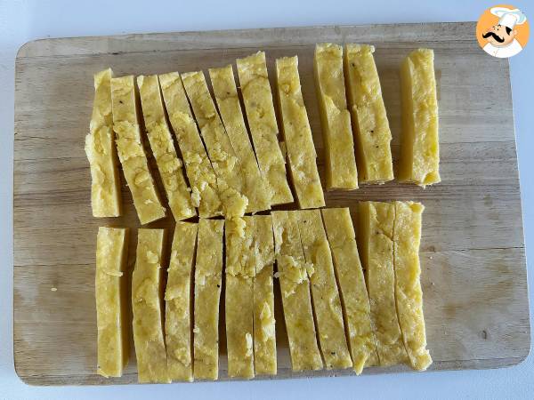 Bâtonnets de polenta au airfryer : Recette facile, saine et croustillante! - Préparation etape 5