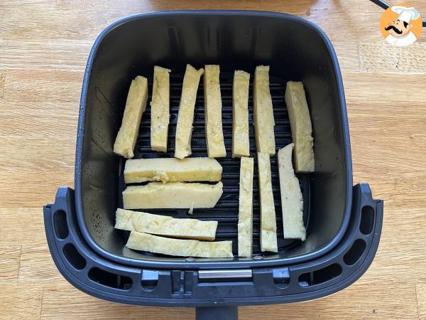 Bâtonnets de polenta au airfryer : Recette facile, saine et croustillante! - Préparation etape 6