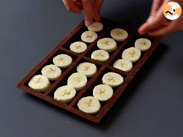 Mini tablettes banane, beurre de cacahuète et chocolat, ultra gourmandes et sans sucres ajoutés - Préparation etape 2