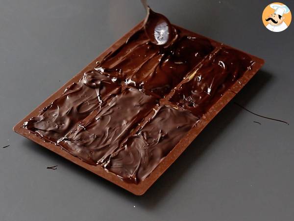 Mini tablettes banane, beurre de cacahuète et chocolat, ultra gourmandes et sans sucres ajoutés - Préparation etape 4