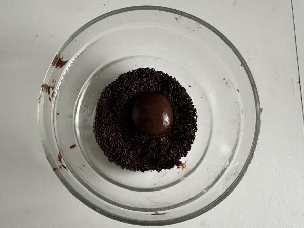 Brigadeiro à la whey : le plaisir du chocolat, la culpabilité en moins! - Préparation etape 3