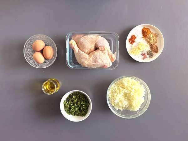 Pastilla marocaine traditionnelle - Préparation etape 1