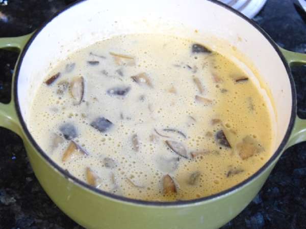 Gâteau d'aubergines à l'indienne (IG bas) - Préparation etape 2