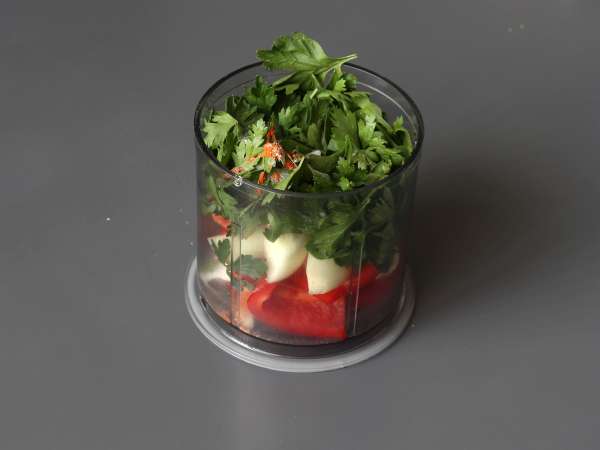 Brochettes lavash kebab avec des tortillas, cuisson facile au airfryer! - Préparation etape 1