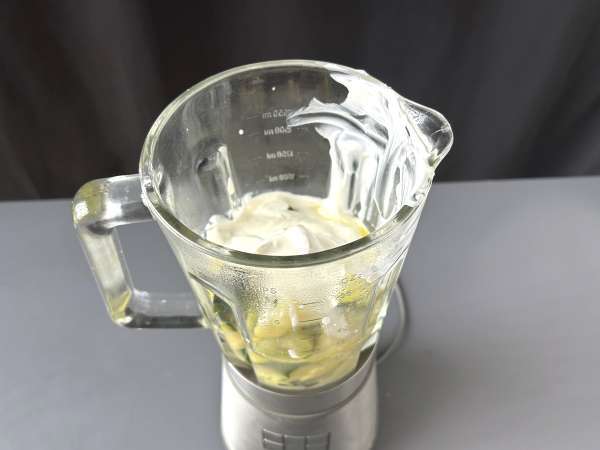 Soupe courgette, pomme verte et yaourt, légère et acidulée! - Préparation etape 5