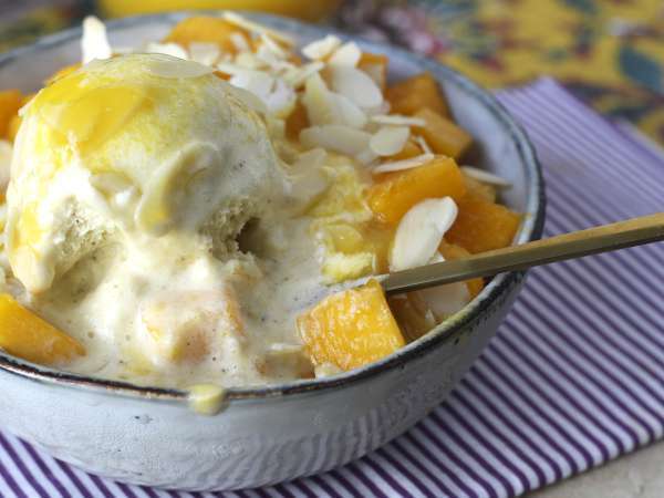 Bingsu à la mangue, le dessert glacé coréen ultra rafraîchissant qui cartonne! - Préparation etape 8