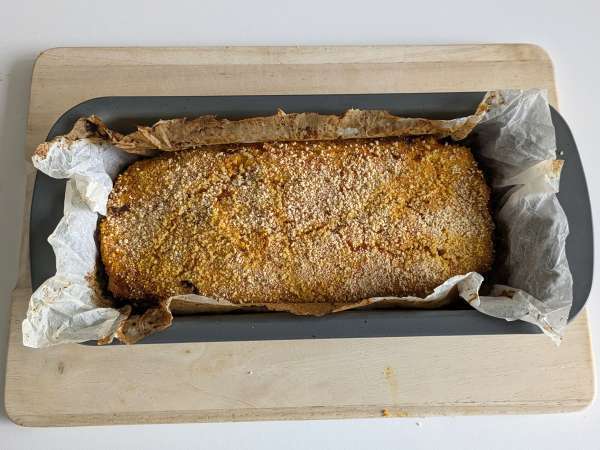 Pain de viande au potiron, champignons et scamorza : moelleux, filant et croustillant - Préparation etape 13