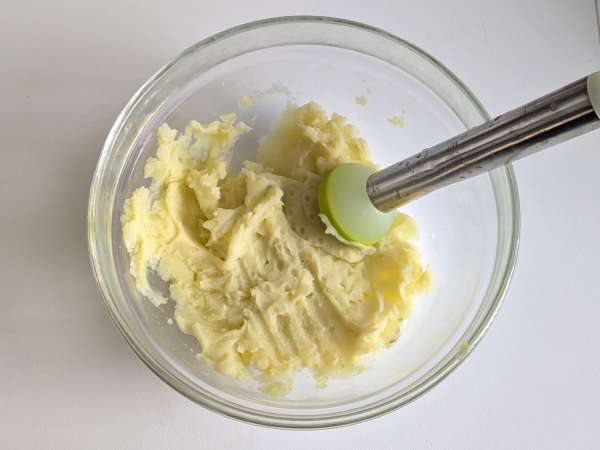 Gnocchi crémeux au potiron, fromage frais et noix - Préparation etape 2