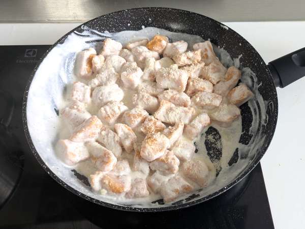 Gnocchi crémeux au potiron, fromage frais et noix - Préparation etape 7