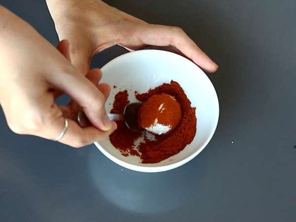 Fromage à tartiner pour l'apéro en forme de citrouilles, parfait pour Halloween! - Préparation etape 3