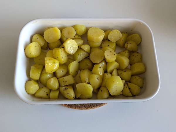 Pommes de terre cacio e pepe au four : crémeuses, croustillantes et irrésistibles ! - Préparation etape 5