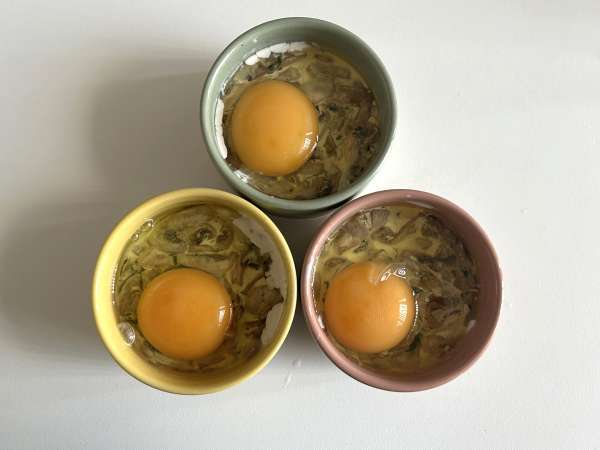 Œufs cocotte aux champignons : la recette express et ultra réconfortante! - Préparation etape 8