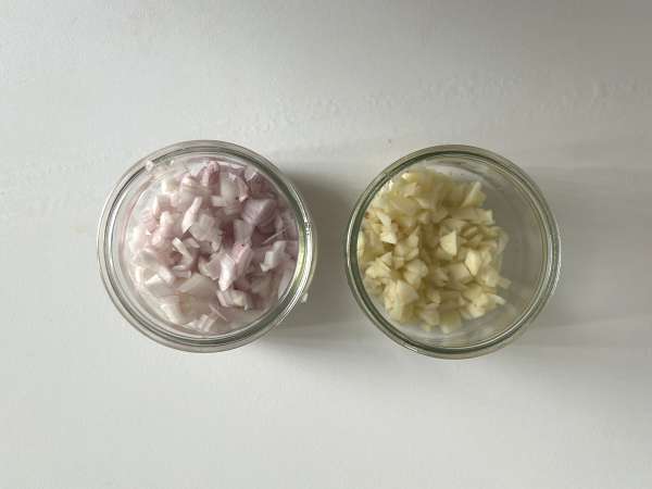 Gratin de pommes de terre aux champignons - Préparation etape 2