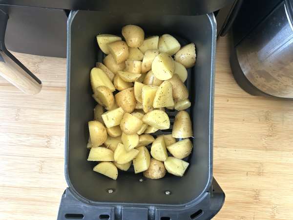 Bûche de chèvre panée au Air fryer, croustillante et fondante: le réconfort absolu! - Préparation etape 2