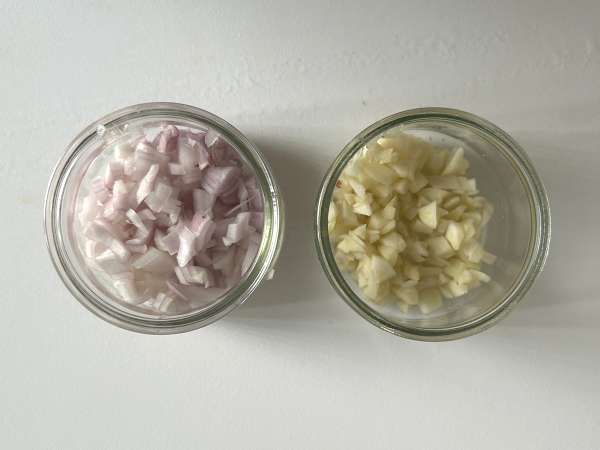 Petits flans aux épinards et aux champignons - Préparation etape 2