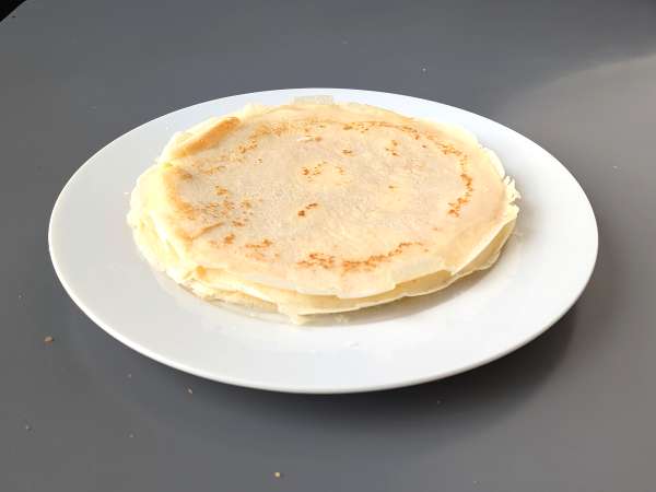 Crêpes salées à la ricotta et aux champignons - Préparation etape 6
