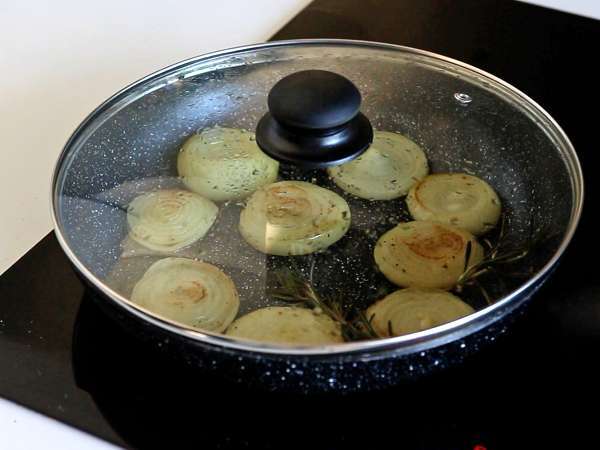 Tartelettes tatin à l'oignon - Préparation etape 3