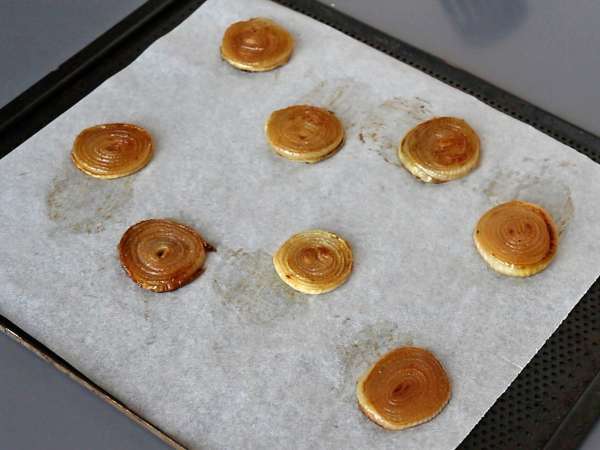 Tartelettes tatin à l'oignon - Préparation etape 6