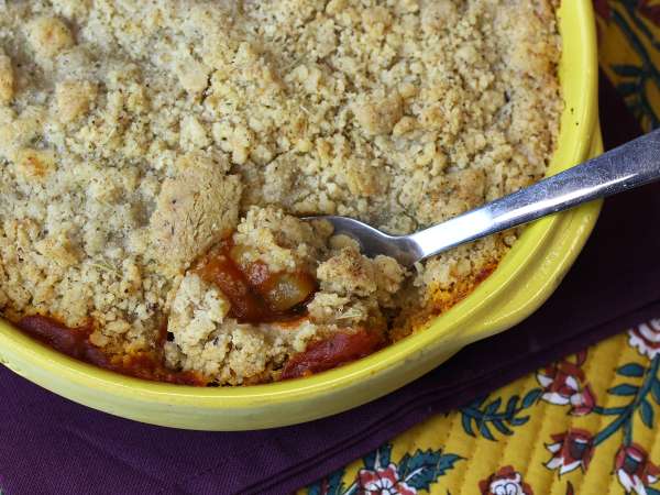 Crumble de ratatouille, le plat rapide et simple à faire que vous allez adorer! - Préparation etape 7