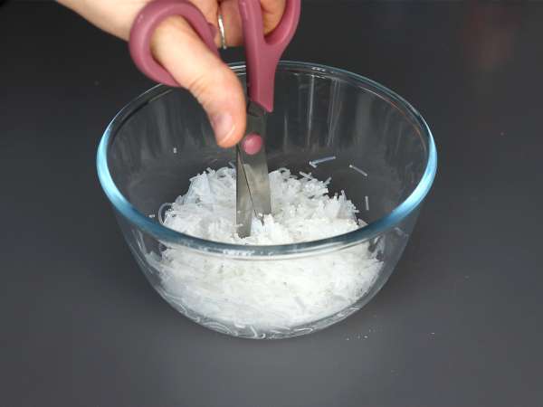 Nems aux crevettes au Air fryer - Préparation etape 1