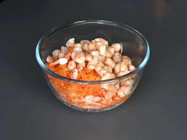 Nems aux crevettes au Air fryer - Préparation etape 4