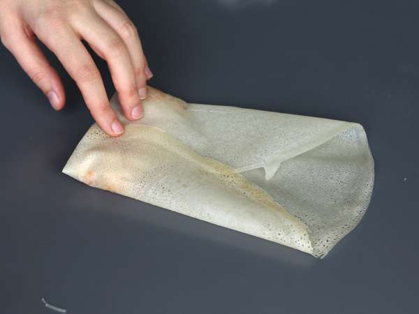 Nems aux crevettes au Air fryer - Préparation etape 7