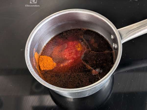 Boulettes de viande au airfryer et sa sauce barbecue maison - Préparation etape 2