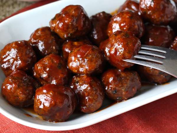 Boulettes de viande au airfryer et sa sauce barbecue maison - Préparation etape 9
