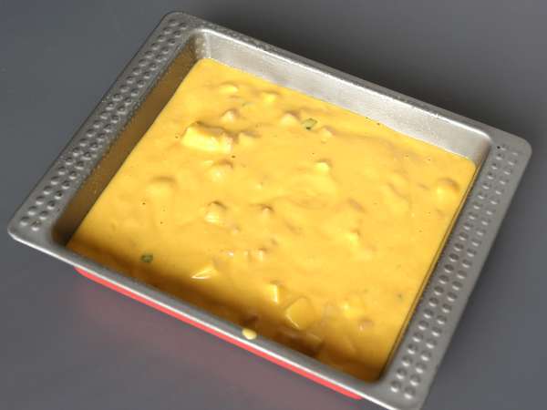 Brownie salé jambon-feta au potiron : la recette parfaite pour recycler une soupe! - Préparation etape 3