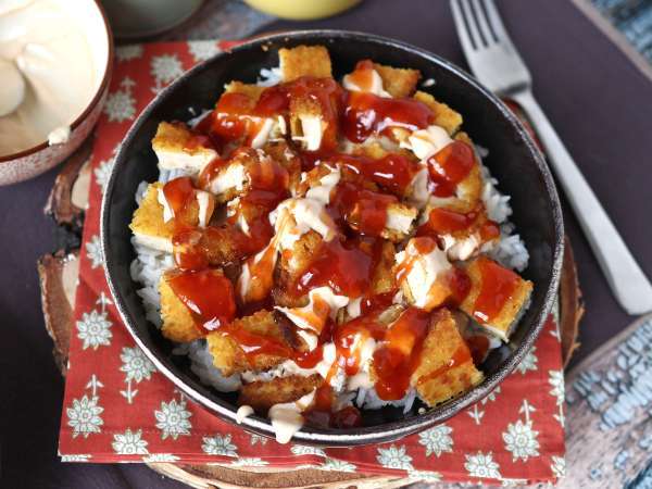 Plat de poulet croustillant façon Tasty crousty pour le refaire à la maison - Préparation etape 8