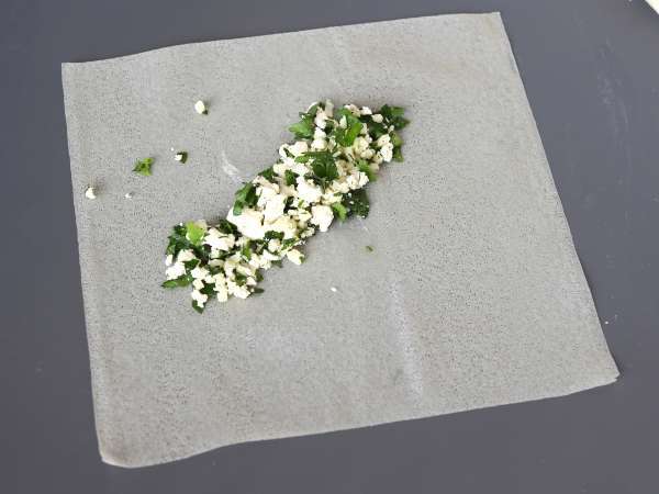 Rikakats libanais maison - cuisson au air fryer - Préparation etape 2